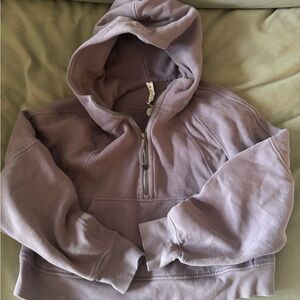 Lululemon Oversized Scuba Hoodie in Purple Ash